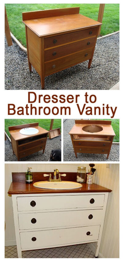 From Dresser to Vanity How To!