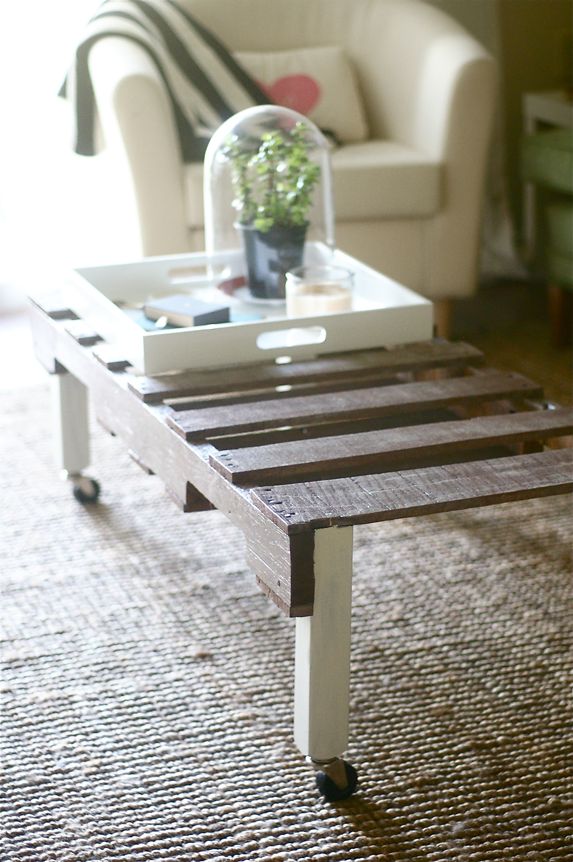 DIY: pallet table