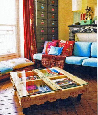 Pallet coffee table