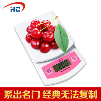 HC精准5KG家用食物厨房秤迷你0.1g电子秤精密烘焙秤食物秤电子称