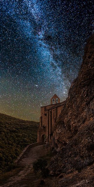 ~~Peña. Navarra ~ a starry night in Spain by martin zalba~~