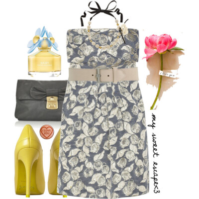 A fashion look from January 2010 featuring TIBI dresses, MARC BY MARC JACOBS clutches and Marni necklaces. Browse and shop related looks.