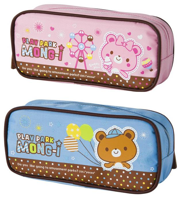 得力3061大容量可爱多功能卡通笔袋学生文具袋收纳袋