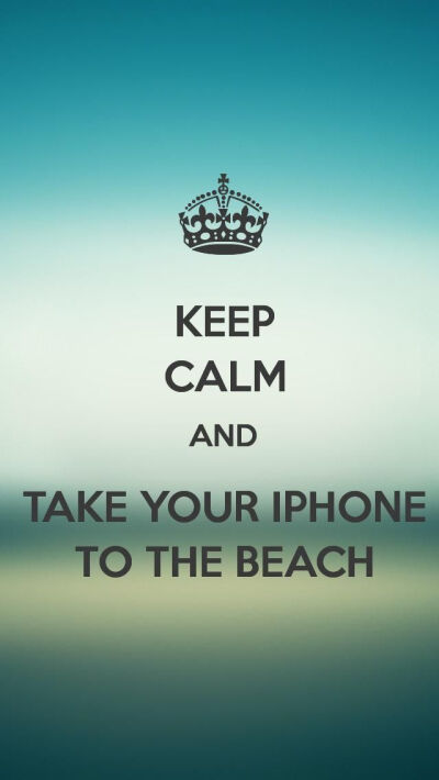 #KEEPCALM AND TAKE YOUR #IPHONE TO THE #BEACH http://www.myiphone5wallpaper.com/keep-calm-badge-input.php?nopopup=1