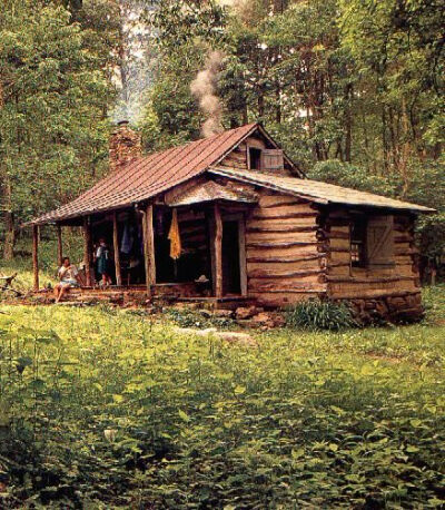 100 year old cabin in Tennessee