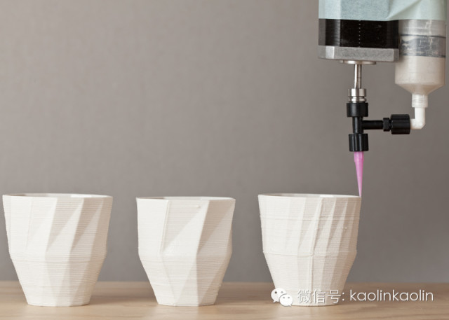 真正的3D打印陶瓷高岭KAOLIN