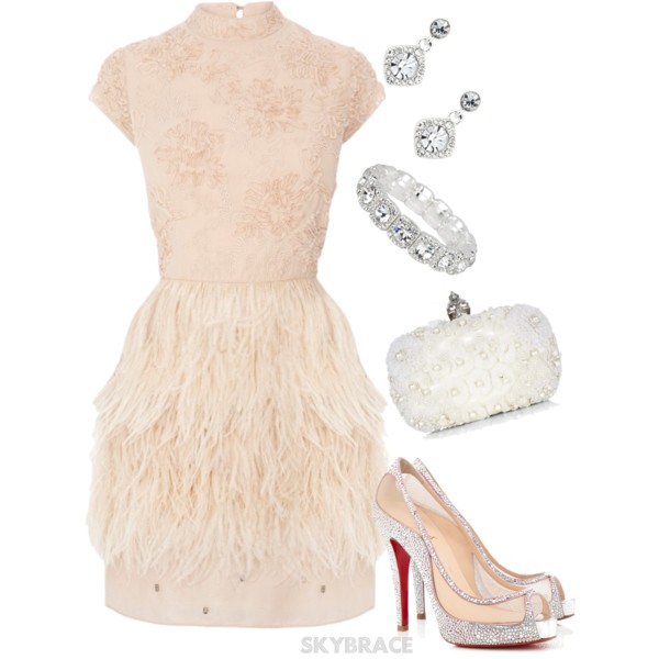 A fashion look from October 2013 featuring Coast dresses, Christian Louboutin pumps and Alexander McQueen clutches. Browse and shop related looks.