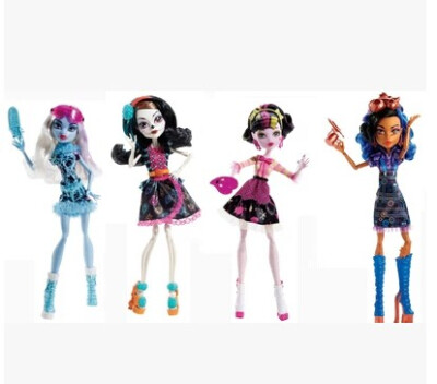 monster high 精灵/怪物高中 之艺术学校 骷髅 蒸汽 血妞bdf11