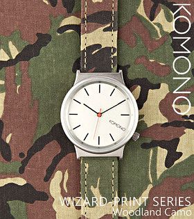 komono Wizard Print watch 迷彩 camo BAPE nato 手表 nixon的图片