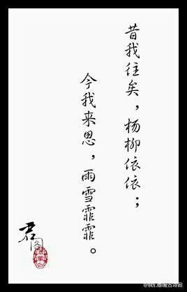 《诗经》-----最美九句。