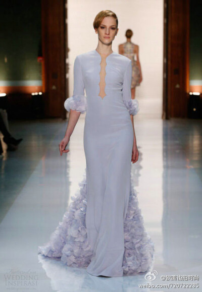 Georges Hobeika 2014 柔和馬卡龍色婚紗禮服系列