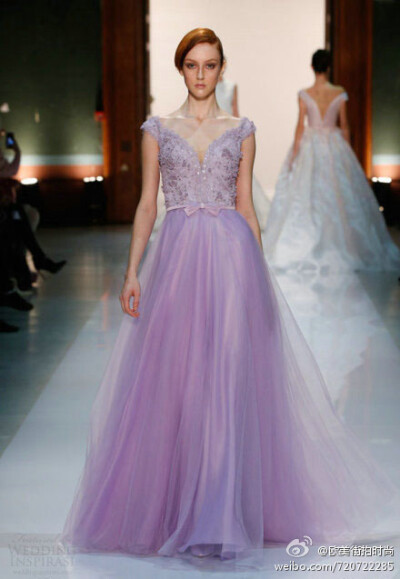 Georges Hobeika 2014 柔和馬卡龍色婚紗禮服系列