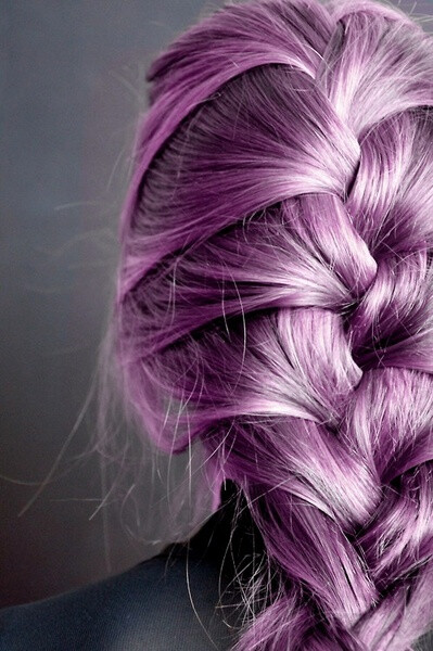 Purple braid