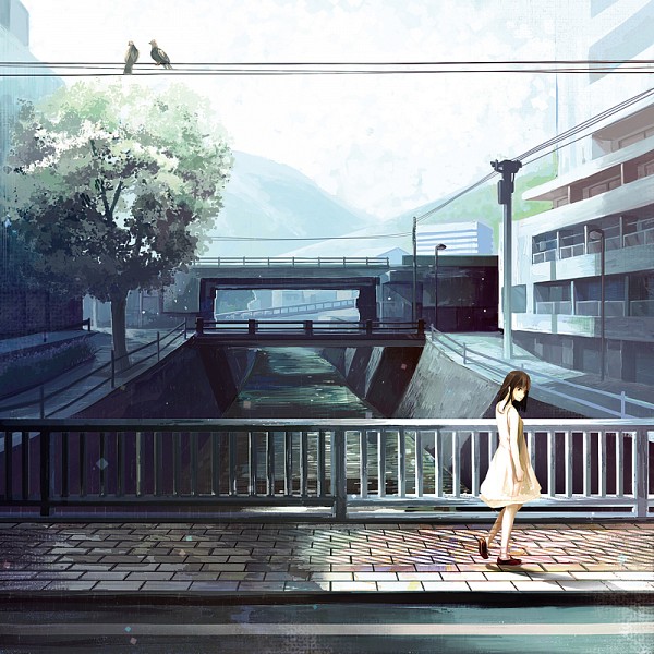 Tags: Anime, City, Bridge, Building, Scenery, Gemi