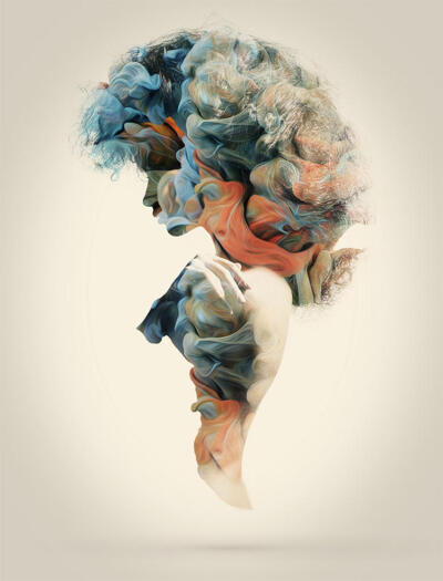 Alberto Seveso ，出生于米兰的意大利艺术家。Alberto Seveso 一直在思考要如何以其他的形式重新诠释潮流艺术。他将彩色墨汁滴入水中的画面，和人体结合起来，创作了这些作品。水与墨一直是Alberto Seveso着力探索的…