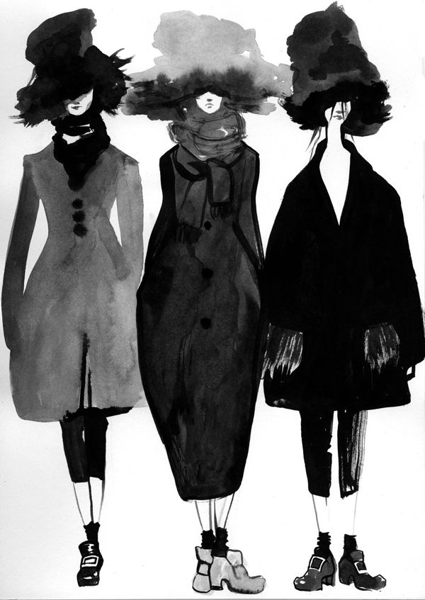 Fashion Illustration by Bijou Karman