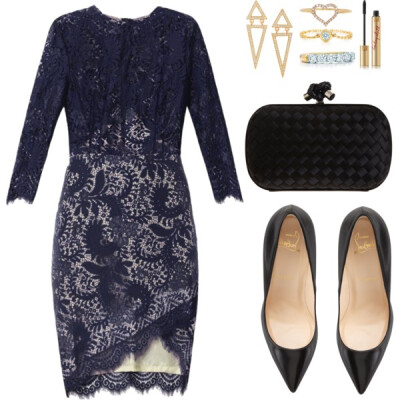 A fashion look from July 2014 featuring Lover dresses, Christian Louboutin pumps and Bottega Veneta clutches. Browse and shop related looks.