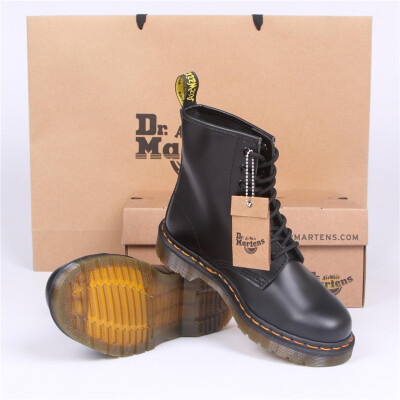 Dr.Martens 1460英伦8孔厚底硬皮男靴女靴高帮短靴靴子马丁靴