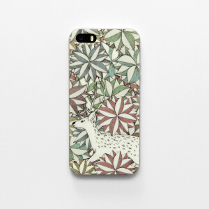 木与石原创手绘iphone55s苹果手机壳tpu硅胶磨砂软壳保护套 鹿