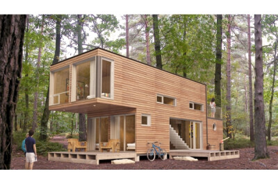 Nice 40ft container house