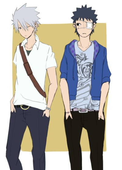 #NARUTO#水门班，萌萌哒！【pixiv:artist:夢恋 id=1568601】