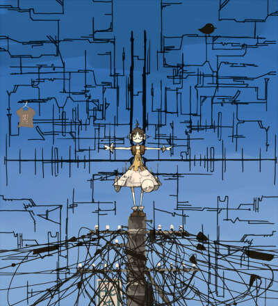 电线简直凌乱美！！！！