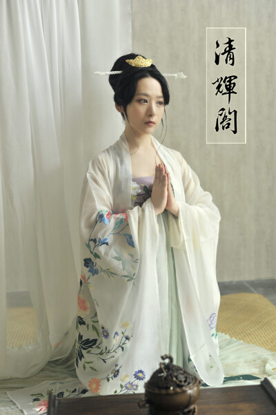 清辉阁汉服 妙善音之大袖衫.2014年夏季新品.长安六梦.唐制大袖衫