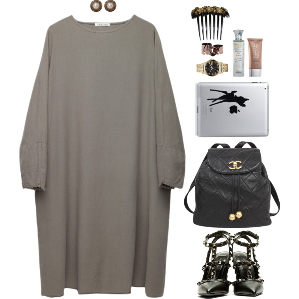 A fashion look from August 2014 featuring BLACK CRANE dresses, Valentino shoes and MARC BY MARC JACOBS watches. Browse and shop related looks.