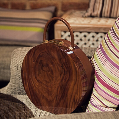 Fancy Exclusive BUMI American Walnut Handbag by BU Wood