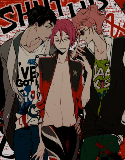 Tags: Anime, Suou, Matsuoka Rin, Free!, Yamazaki Sosuke, Kisumi Shigino