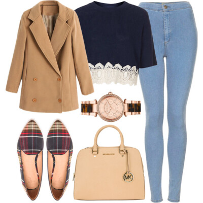 A fashion look from January 2014 featuring Topshop tops, Topshop jeans and Joie loafers. Browse and shop related looks.