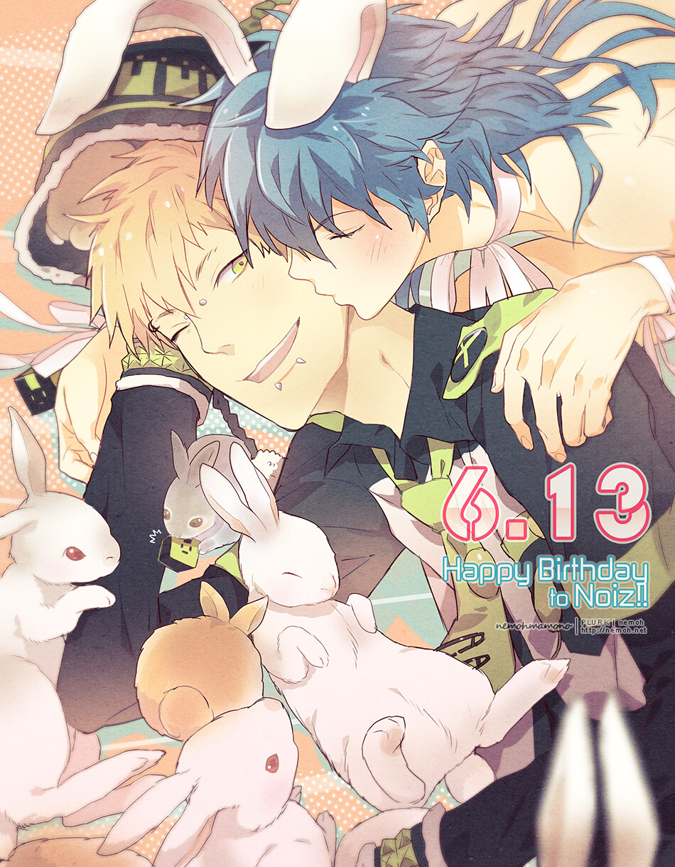 Tags: Fanart, Pixiv, Nitro+CHiRAL, Fanart From Pixiv, DRAMAtical Murder, Seragaki Aoba, Noiz (DMMd), Pixiv Id 351435