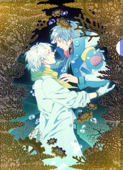 Tags: Scan, Honya Lala, Official Art, Nitro+CHiRAL, DRAMAtical Murder, Seragaki Aoba, Clear (DMMd)