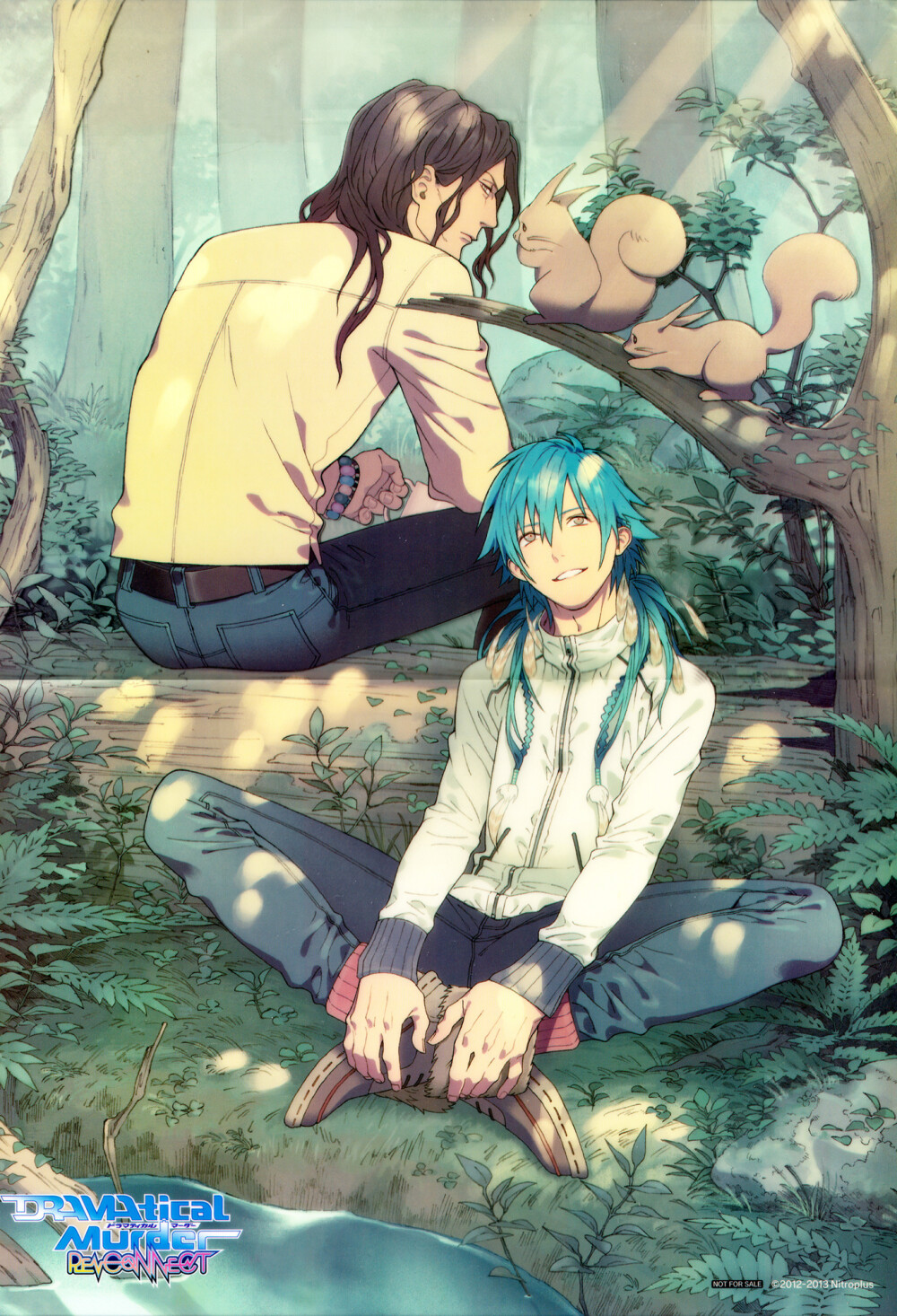 Tags: Scan, Honya Lala, Official Art, Nitro+CHiRAL, DRAMAtical Murder, Seragaki Aoba, Mink (DMMd)