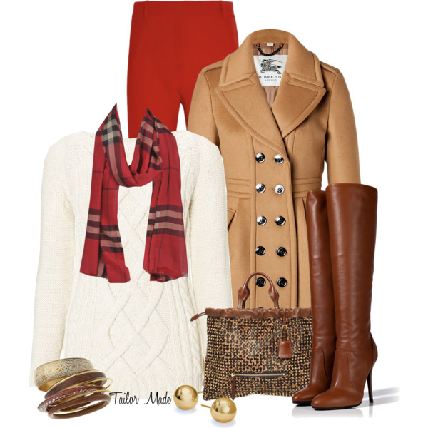 A fashion look from October 2013 featuring Burberry coats, Joseph pants and Giuseppe Zanotti boots. Browse and shop related looks.