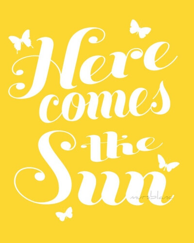 Hello , sunshine!