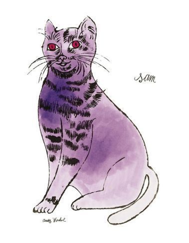 每一只猫都叫sam——BY：Andy Warhol（安迪·沃霍尔）