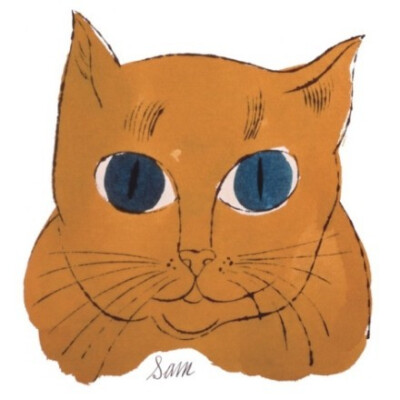 每一只猫都叫sam——BY：Andy Warhol（安迪·沃霍尔）