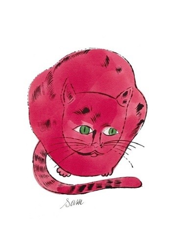 每一只猫都叫sam——BY：Andy Warhol（安迪·沃霍尔）