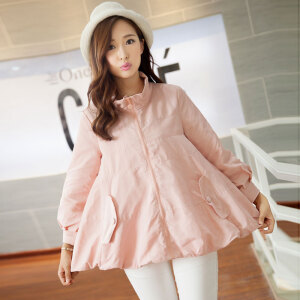 2014新款时尚秋装百搭风衣外套