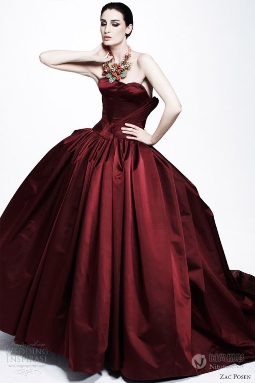 Zac Posen 2013婚纱礼服系列