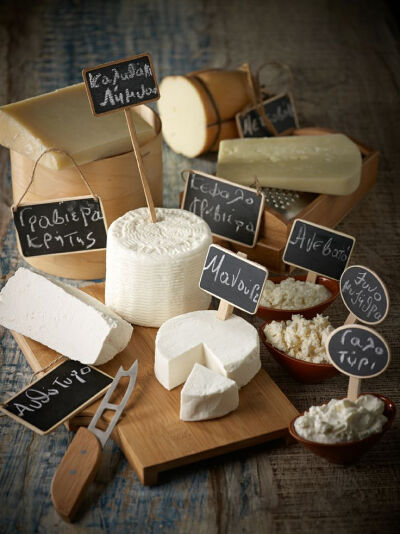 Greek local cheeses styling Antonia Kati photo by Vangelis Paterakis