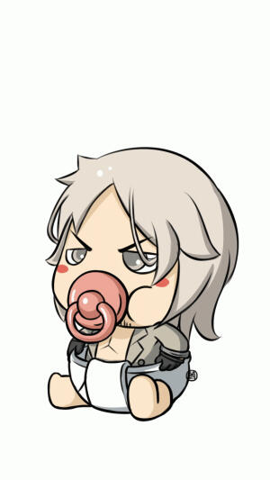 #吸奶嘴#系列——《婴儿座》高清无水印手机壁纸、头像，第十八