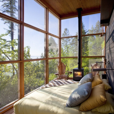 Sleeping Porch, Flathead Lake, Montana photo via lauren