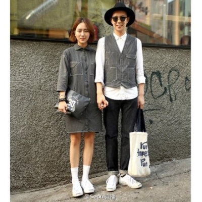 : Seoul Look : 情侣couple