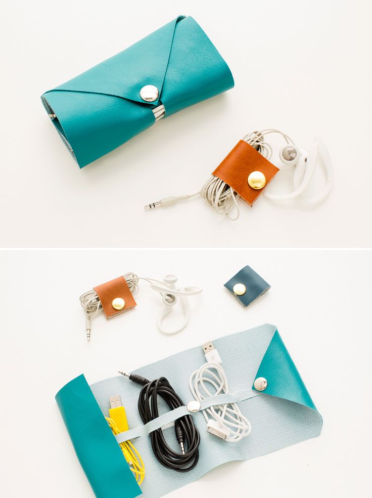 DIY a cord roll and carrier with this tutorial.