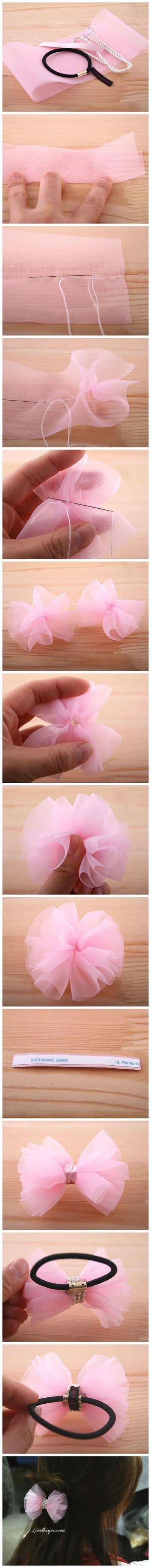 DIY Hair Bow Pictures, Photos, and Images for Facebook, Tumblr, Pinterest, and Twitter