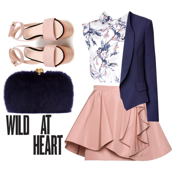 A fashion look from August 2013 featuring may tops, Paul Smith blazers and Miu Miu mini skirts. Browse and shop related looks.