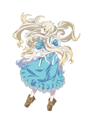 小樱茉莉/Marry（マリー） CV：花泽香菜 身高：154cm，体重：一百三十个苹果的重量，血型：不明，生日：7月21日，星座：巨蟹座，目隐团团员NO.4，能力：目合