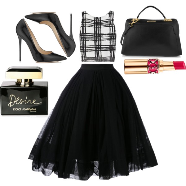 A fashion look from May 2014 featuring Balenciaga tops, Martin Grant skirts and Jimmy Choo pumps. Browse and shop related looks.